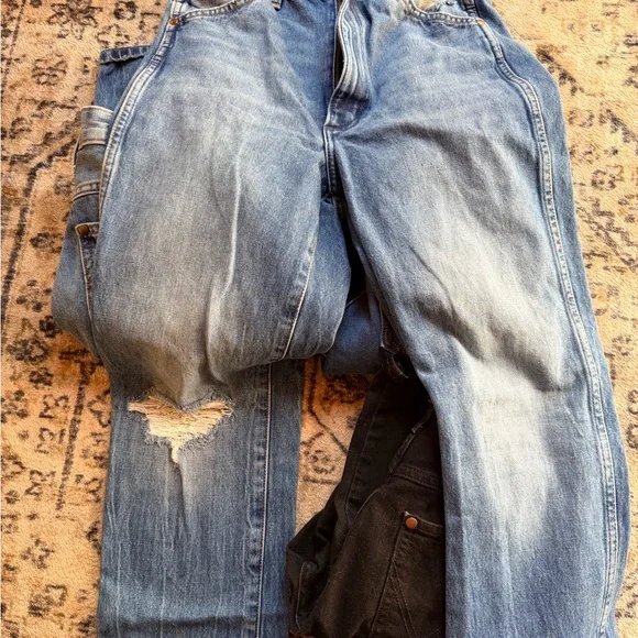 Wrangler women skinny Jeans - Blue and Black - Picture 4 of 5